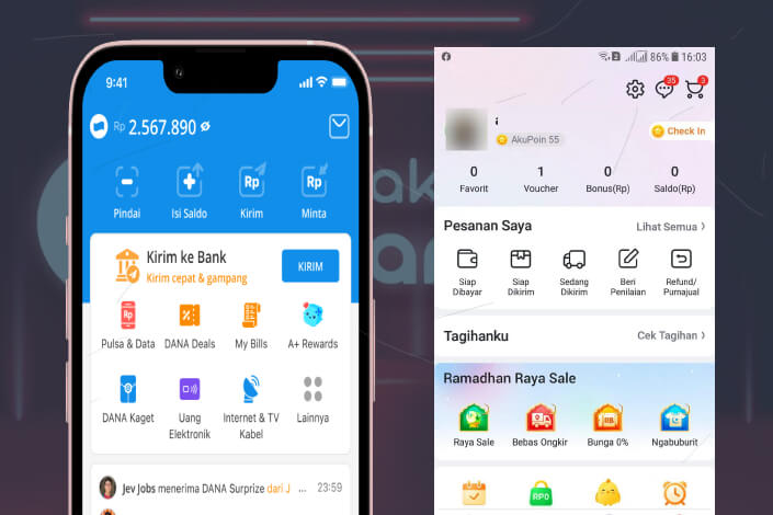 Cara Bayar Akulaku Lewat DANA