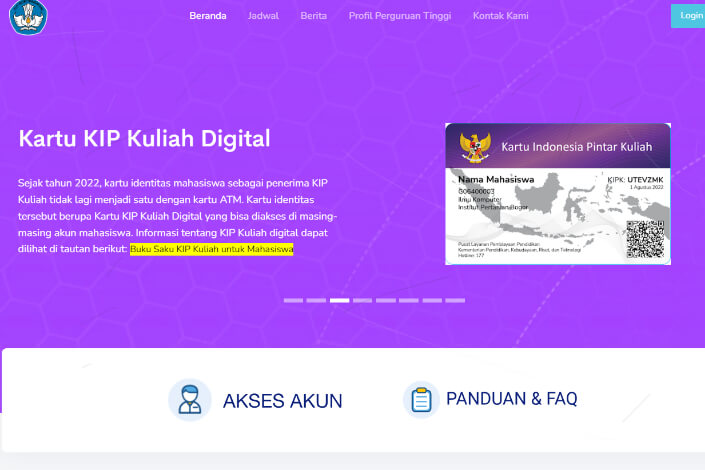 Pendaftaran KIP Kuliah 2024