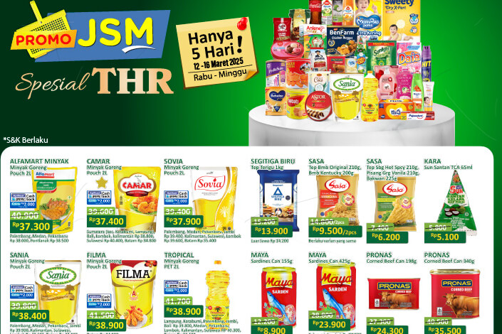 Promo JSM Alfamart 15-16 Maret 2025