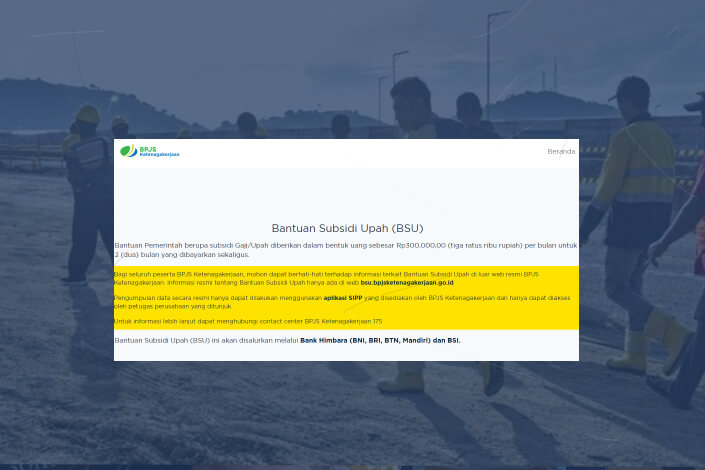 Cek BSU BPJS Ketenagakerjaan 2025