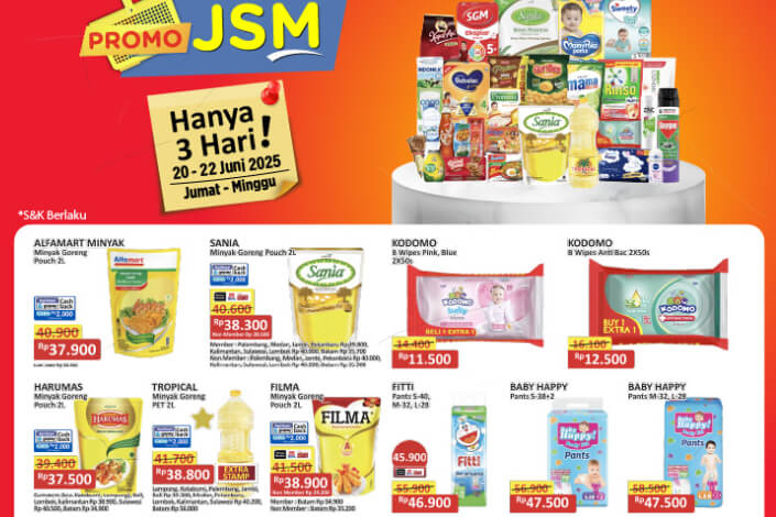 Katalog Promo JSM Alfamart 20–22 Juni 2025
