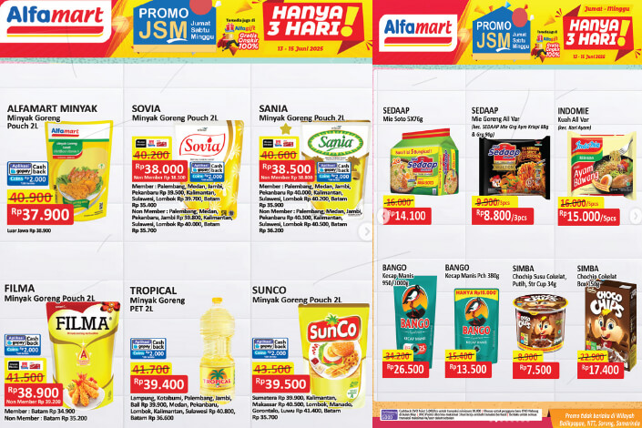 Promo JSM Alfamart 13-15 Juni 2025