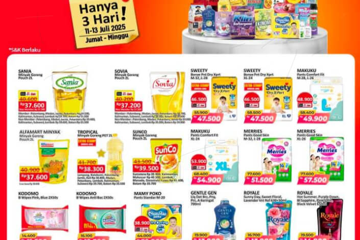 Katalog Promo JSM Alfamart 11-13 Juli 2025