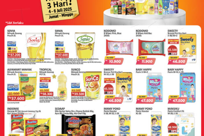Katalog Promo JSM Alfamart 4-6 Juli 2025