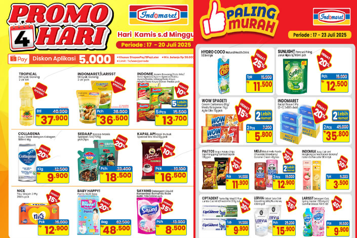 Katalog Promo JSM Indomaret 19-20 Juli 2025
