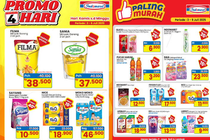 Katalog Promo JSM Indomaret 5-6 Juli 2025