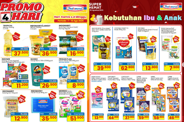 Promo JSM Indomaret 9-10 Agustus 2025