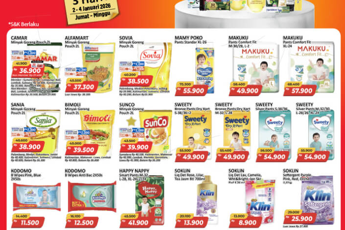 JSM Alfamart 3-4 Januari 2026